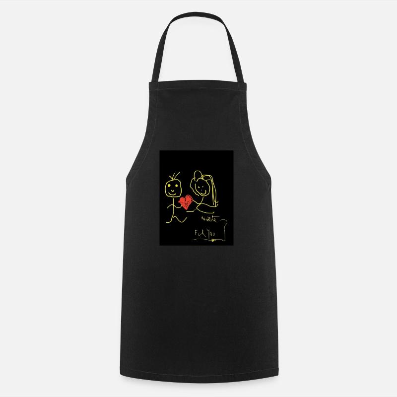 For you design - Tablier de cuisine - noir