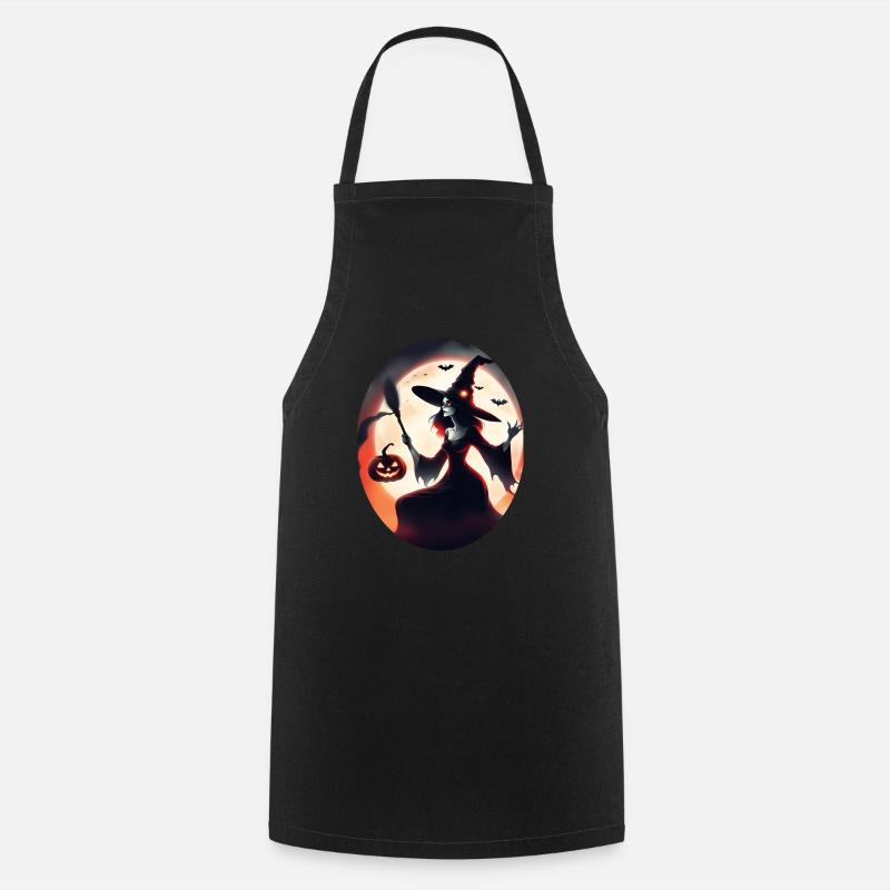 Halloween - Cooking Apron - black