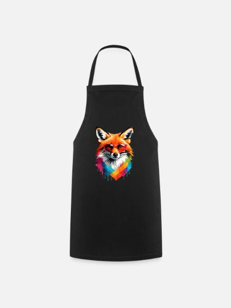 Rotfuchs - Kochschürze - Schwarz