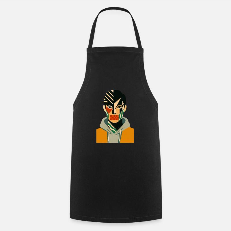 Cv dazzle style - Cooking Apron - black