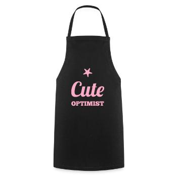 Grandson Gift Idea - Cooking Apron - black - Front - AI Model Male 185 dark (185cm)