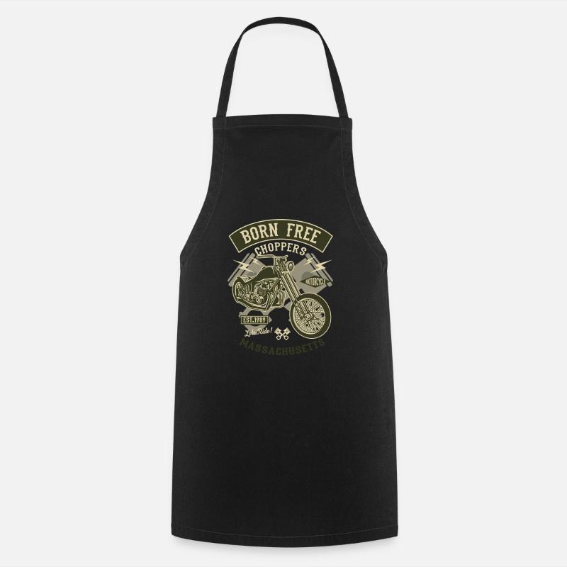 Choppers - Tablier de cuisine - noir