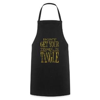 Super cadeau de Noël pour les fans de dinosaures animaux - Tablier de cuisine - noir - Devant - AI Model Male 185 dark (185cm)