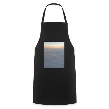 Himmel - Kochschürze - Schwarz - Vorne - AI Model Male 185 dark (185cm)