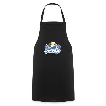 Tenerife Îles Canaries Ocean Sunset - Tablier de cuisine - noir - Devant - AI Model Male 185 dark (185cm)