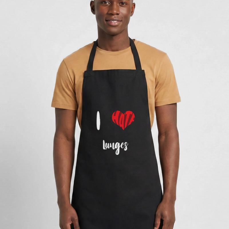 Workout I Hate Lunges Training Exercise Cooking Apron