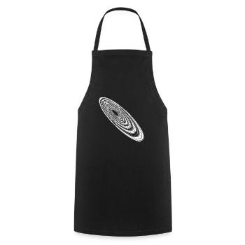 Elliptical Orbits Grunge Orbits - Cooking Apron - black - Front - AI Model Male 185 dark (185cm)