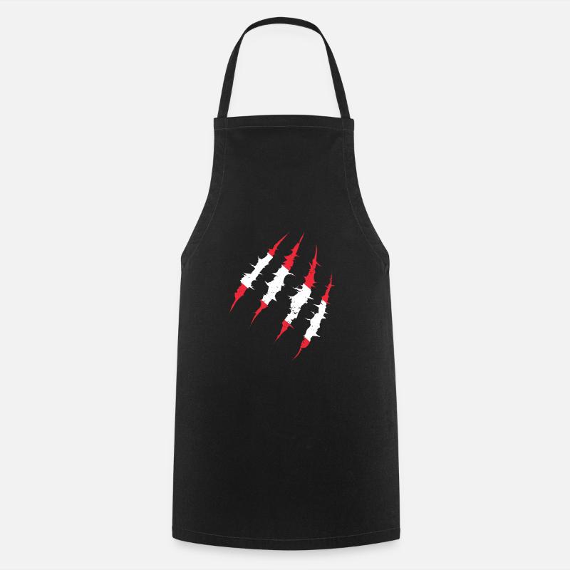 Austria - Cooking Apron - black