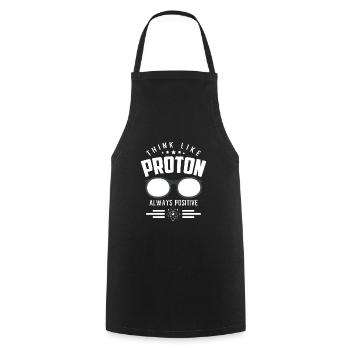 chemistry - Cooking Apron - black - Front - AI Model Male 185 dark (185cm)