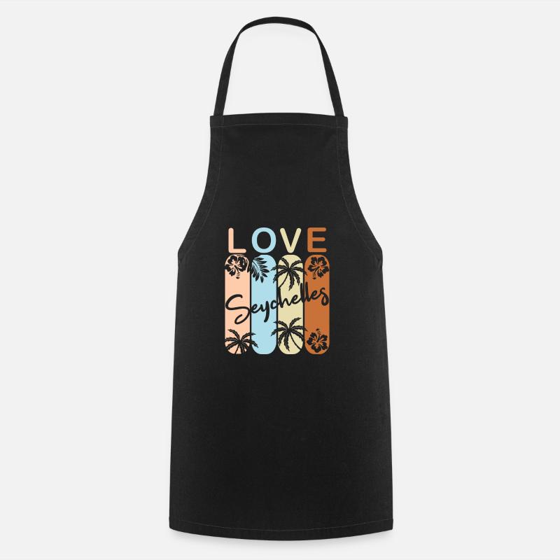 seychelles - Tablier de cuisine - noir