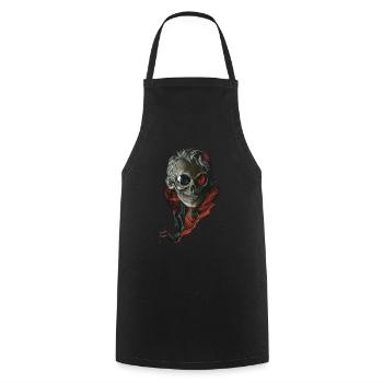 Professor Halloween - Cooking Apron - black - Front - AI Model Male 185 dark (185cm)