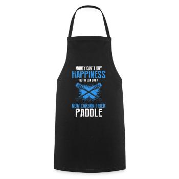 Dragon boating theme for dragon boat paddling - Cooking Apron - black - Front - AI Model Male 185 dark (185cm)