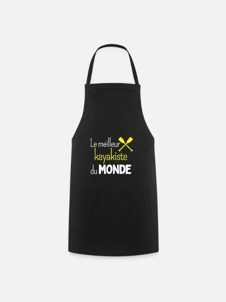 meilleur kayakiste - Tablier de cuisine - noir