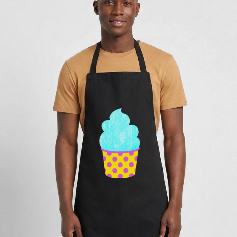 Eis Softeis Eiscreme Punkte Dots Sommer Pastell Cooking Apron