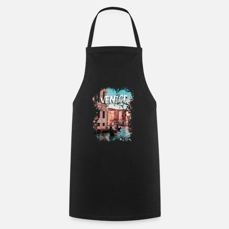 Venice - Cooking Apron - black