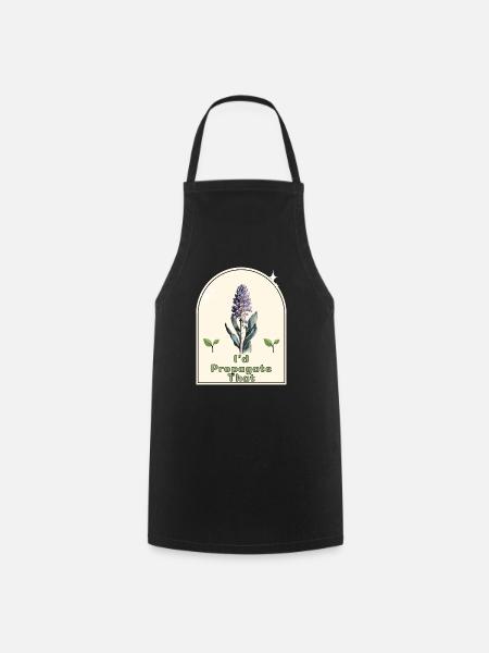 « Je propagerais ça » - Gardener’s Humor Indoor - Tablier de cuisine - noir