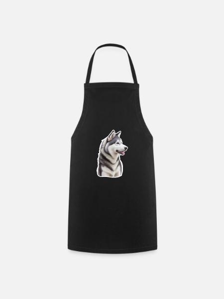 Husky - Kochschürze - Schwarz