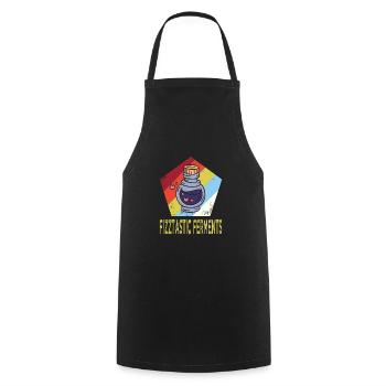 Fermentation - Kochschürze - Schwarz - Vorne - AI Model Male 185 dark (185cm)