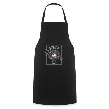 Festival - Cooking Apron - black - Front - AI Model Male 185 dark (185cm)