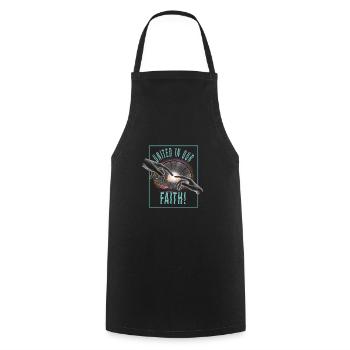 Festival - Cooking Apron - black - Front - AI Model Male 185 dark (185cm)