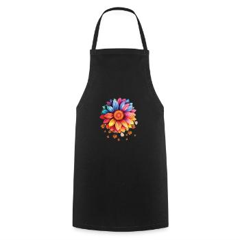 Hippy - Cooking Apron - black - Front - AI Model Male 185 dark (185cm)