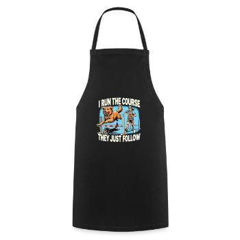 Agility - Cooking Apron - black - Front - AI Model Male 185 dark (185cm)
