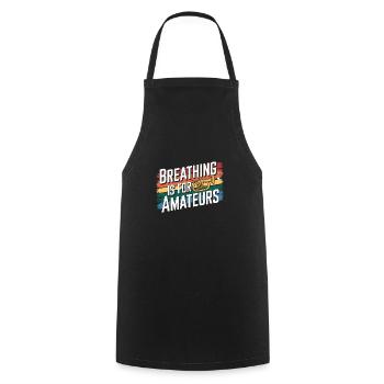 Sousaphone - Cooking Apron - black - Front - AI Model Male 185 dark (185cm)