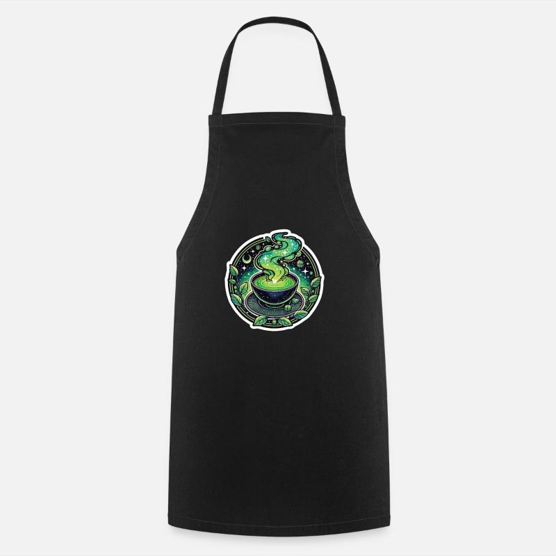 Matcha - Kochschürze - Schwarz