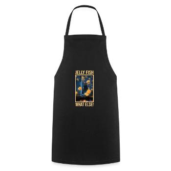 Jelly Whisperer - Cooking Apron - black - Front - AI Model Male 185 dark (185cm)