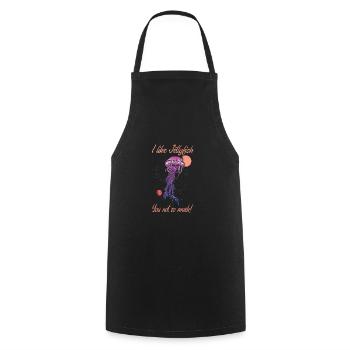 Jelly Whisperer - Cooking Apron - black - Front - AI Model Male 185 dark (185cm)