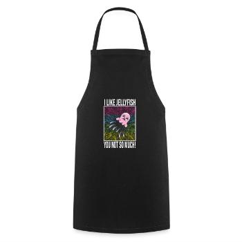 Jelly Whisperer - Cooking Apron - black - Front - AI Model Male 185 dark (185cm)