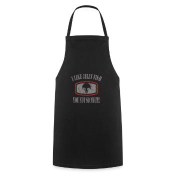 Jelly Whisperer - Cooking Apron - black - Front - AI Model Male 185 dark (185cm)
