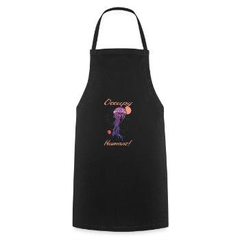 Jelly Whisperer - Kochschürze - Schwarz - Vorne - AI Model Male 185 dark (185cm)