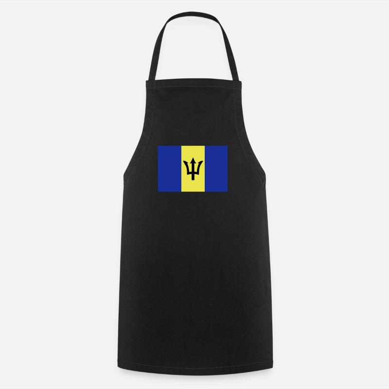Barbados - Cooking Apron - black