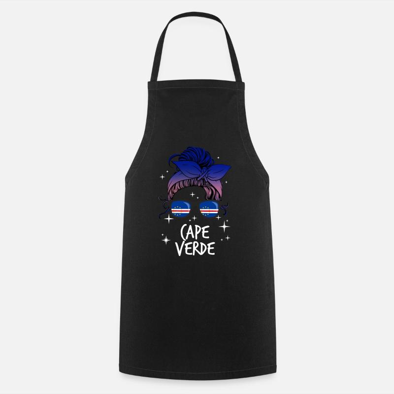 Cap Vert - Tablier de cuisine - noir