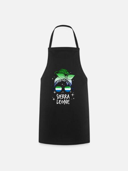 Sierra Leone - Cooking Apron - black