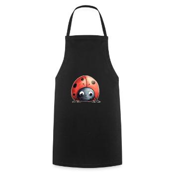 Ladybird - Cooking Apron - black - Front - AI Model Male 185 dark (185cm)
