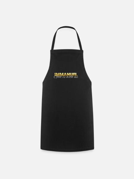 DLM CH IMMANUEL W1U - Cooking Apron - black