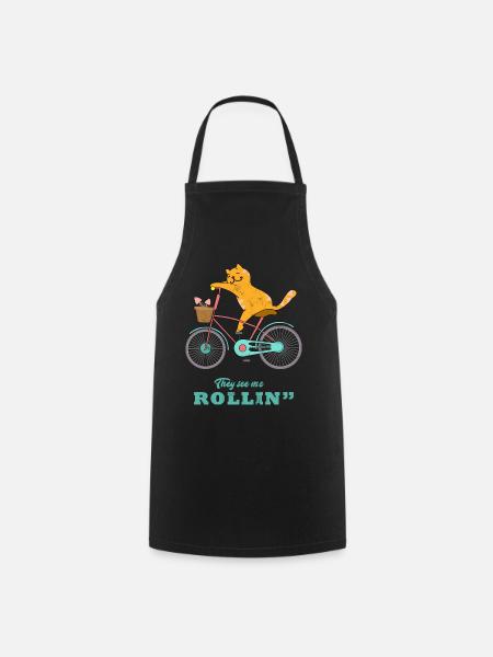 Vélo de vélo Rollin - Tablier de cuisine - noir