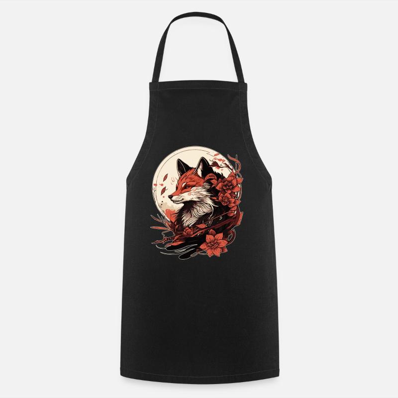 Fuchs Japon - Tablier de cuisine - noir