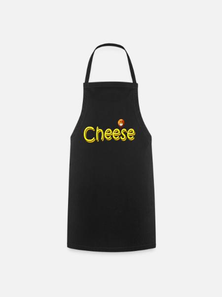 CHEESE - Kochschürze - Schwarz