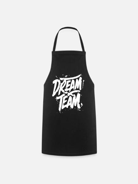 Dream Team - Kochschürze - Schwarz