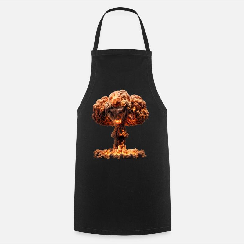 La puissance des atomes - Tablier de cuisine - noir