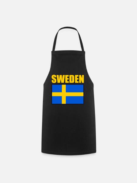 Schweden - Förkläde - svart