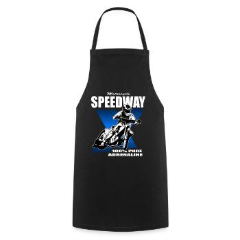 Speedway - Motorcycle Speedway - Kochschürze - Schwarz - Vorne - AI Model Male 185 dark (185cm)