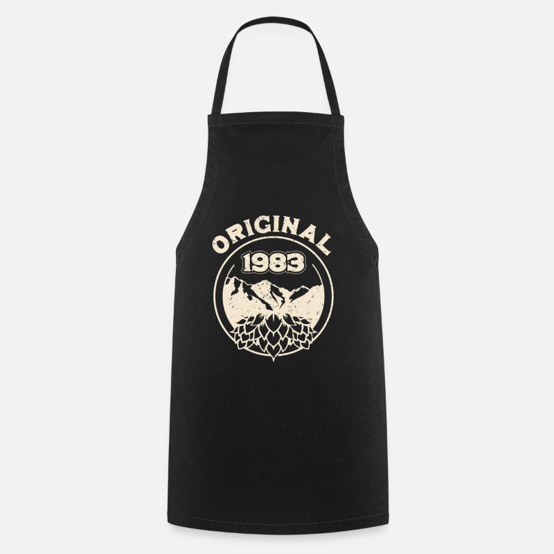 BC 1983 Original - Tablier de cuisine - noir