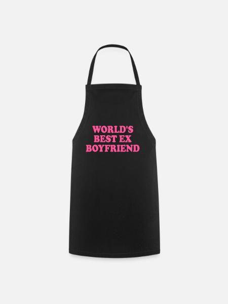 world's best ex boyfriend - Kochschürze - Schwarz