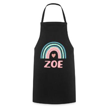Zoe Nom Rainbow Baby - Tablier de cuisine - noir - Devant - AI Model Male 185 dark (185cm)