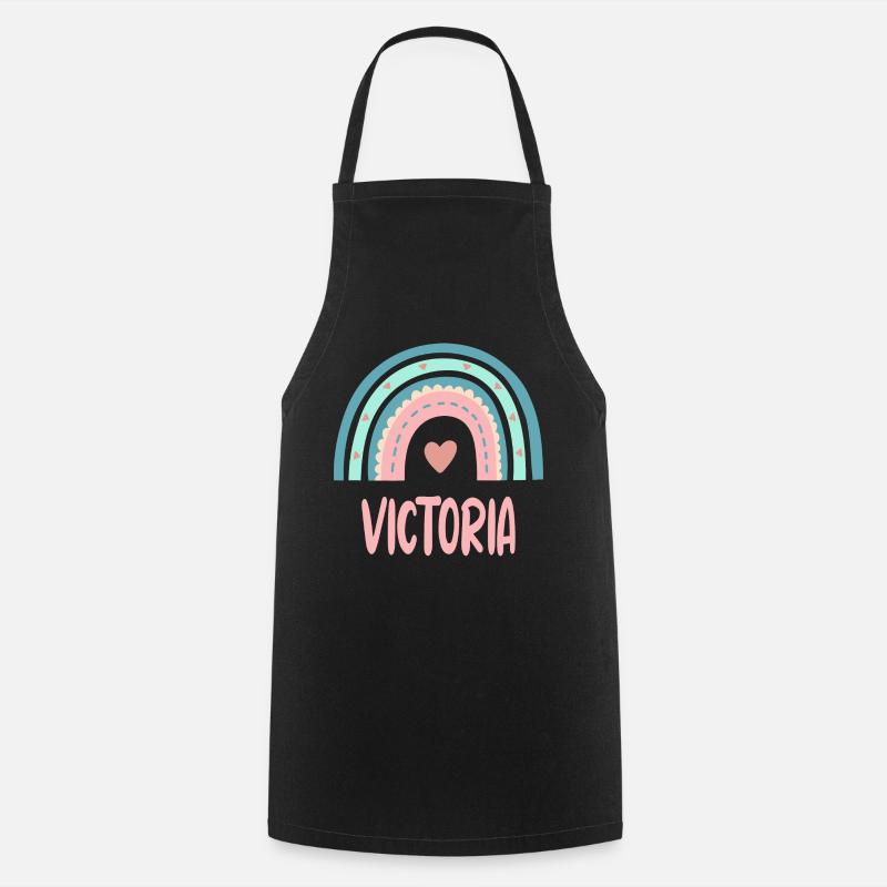 Victoria Nom Rainbow Baby - Tablier de cuisine - noir