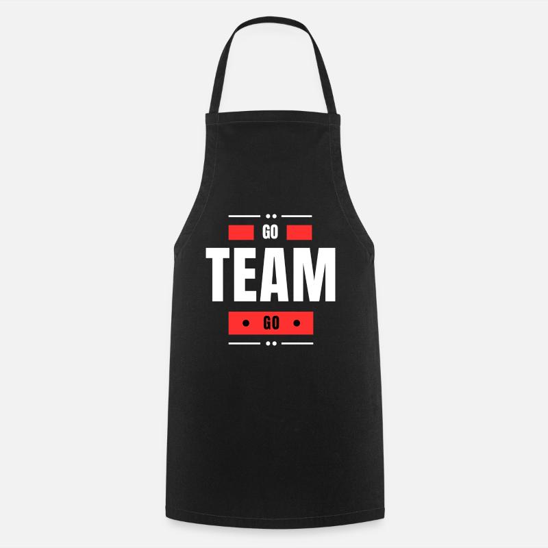 Go Team! - Tablier de cuisine - noir